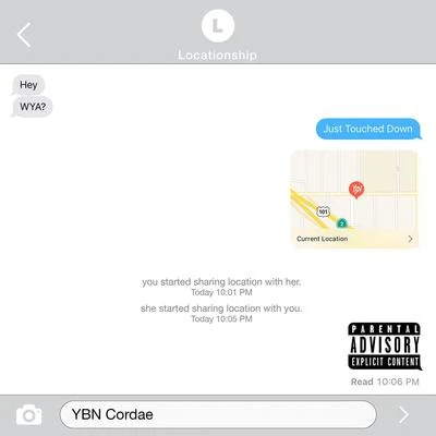 YBN Cordae Locationships