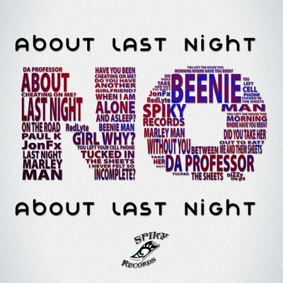 Beenie Man/Redlyte/DJ Marley Waters/Da Professor About Last Night (Remix Jon Fx) [feat. Beenie Man, DJ Marley Waters & Redlyte] - Single