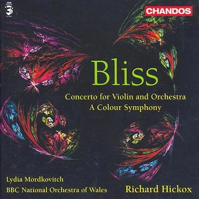 Lydia Mordkovitch BLISS: Colour Symphony (A)Violin Concerto