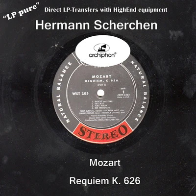 Hermann Scherchen MOZART, W.A.: Requiem, K. 626 (LP Pure, Vol. 4) (Scherchen) (1958)