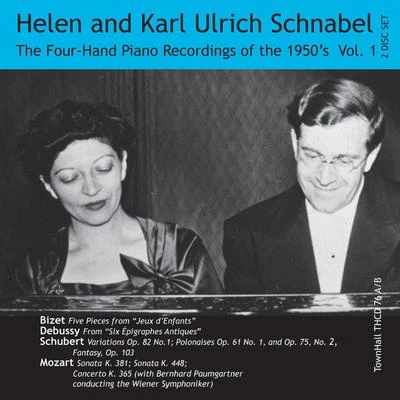 Karl Ulrich Schnabel One Piano, Four Hands, The 1950s Recordings Vol. 1