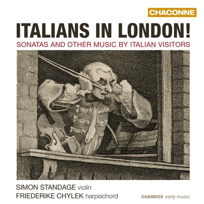 Simon Standage Violin Recital: Standage, Simon - VISCONTI, G.GEMINIANI, F.VERACINI, F.M.CASTRUCCI, P.CARBONELLI, G.S. (Italians in London!)