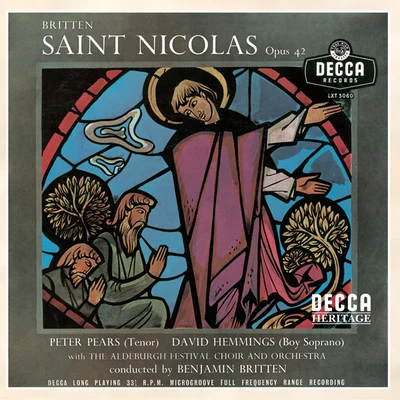 Sir Peter Pears Britten: St.Nicolas, Op.42