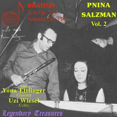 Yona Ettlinger/Uzi Wiesel/Pnina Salzman Pnina Salzman Vol.2: Brahms Clarinet Trio & Sonatas (Live)