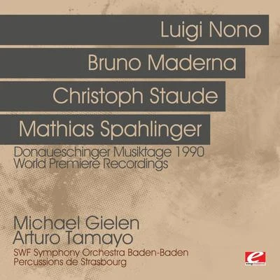 Michael Gielen Donaueschinger Musiktage 1990 - World Premiere Recordings (Digitally Remastered)