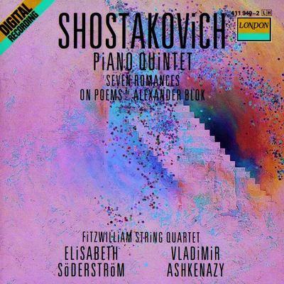 Elisabeth Soderstrom/Vladimir Ashkenazy Shostakovich: Piano Quintet; Seven Poems Of Alexander Blok