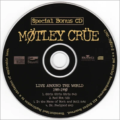 Mötley Crüe Live Around The World 1989-1990