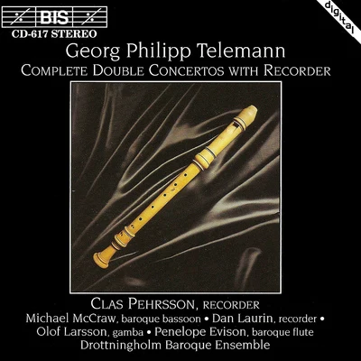 Drottningholm Baroque Ensemble TELEMANN: Complete Double Concertos with Recorder