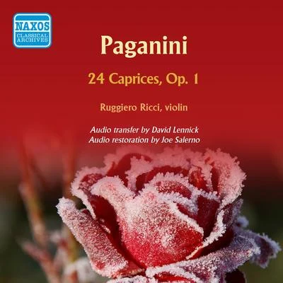 Ruggiero Ricci PAGANINI, N.: 24 Caprices, Op. 1 (Ricci) (1950)