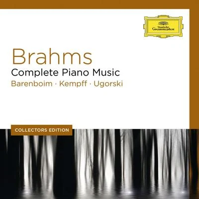 Anatol Ugorski Complete Brahms Edition Vol.4 - Klavierwerke CD 1