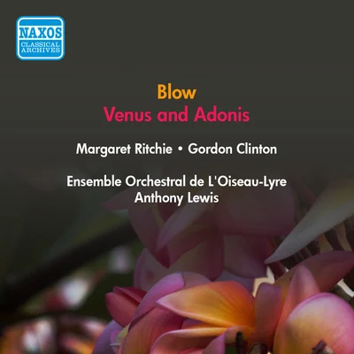 Anthony Lewis BLOW, J.: Venus and Adonis (Ritchie, Clinton, Field-Hyde, A. Lewis) (1953)