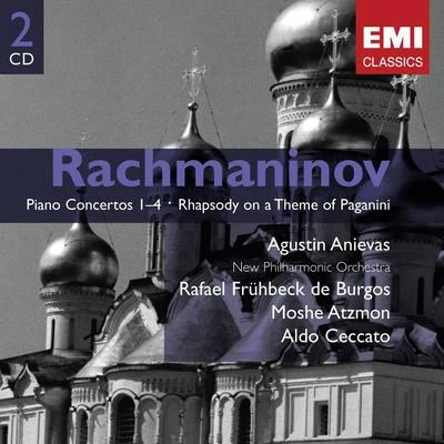 Rafael Frühbeck De Burgos/Augustin Anievas/NEW PHILHARMONIA ORCHESTRA/Aldo Ceccato/Moshe Atzmon Rachmaninov: Piano Concertos 1-4 & Rhapsody on a Theme of Paganini