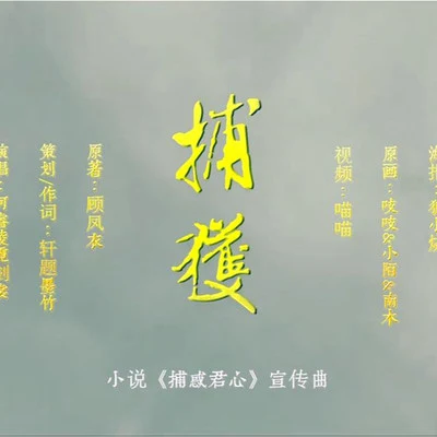 阿睿凌霓劍裳 捕獲——小說《捕惑君心》宣傳曲