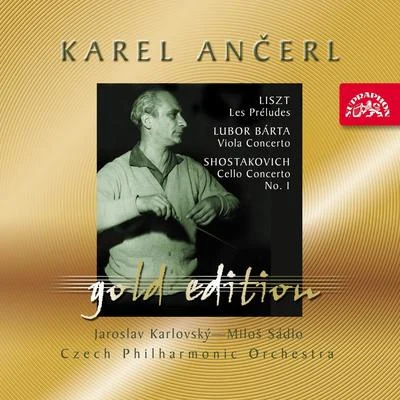 Czech Philharmonic Orchestra Ancerl Gold Edition 42 Liszt, Barta, Shostakovich