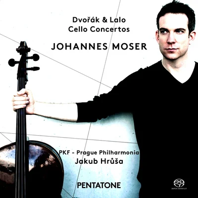 Johannes Moser DVOŘÁK, A.LALO, E.: Cello Concertos (Moser, Prague Philharmonia, Hrůša)