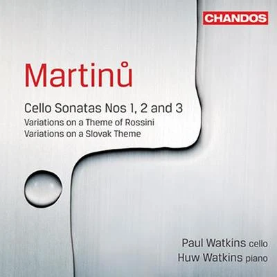 Paul Watkins MARTINU, B.: Cello Sonatas Nos. 1-3Variations (Paul Watkins, Huw Watkins)