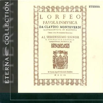 Helmut Koch Monteverdi: Orfeo (Opera)