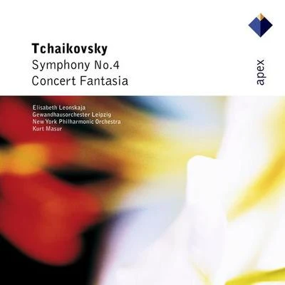 Elisabeth Leonskaja/New York Philharmonic/Gewandhausorchester Leipzig/Kurt Masur Tchaikovsky : symphony no.4 concert fantasia - apex