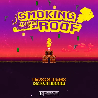 Strong Black Smoking On The Roof