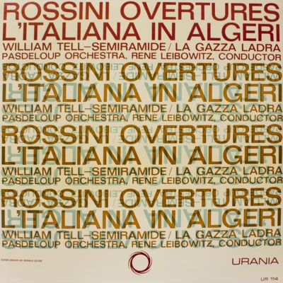 René Leibowitz/Pasdeloup Orchestra Rossini Overtures