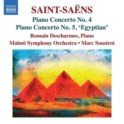 Romain Descharmes SAINT-SAËNS, C.: Piano Concertos, Vol. 3 - Nos. 4 and 5 (Descharmes, Malmö Symphony, Soustrot)