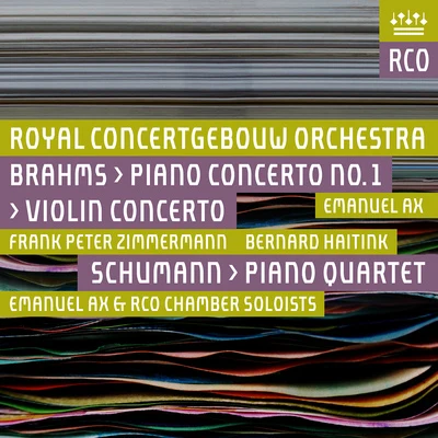 Frank Peter Zimmermann BRAHMS, J.: Piano Concerto No. 1Violin ConcertoSCHUMANN, R.: Piano Quartet (F.P. Zimmermann, Ax, Royal Concertgebouw Orchestra, Haitink)