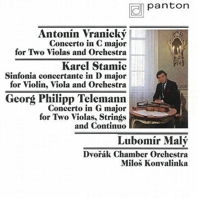 Lubomir Maly/Miloš Konvalinka/Dvořák Chamber Orchestra Vranický, Stamic, Telemann: Concertos for Viola and Violin