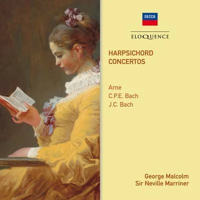 George Malcolm Arne, C.P.E. Bach & J.C. Bach: Harpsichord Concertos