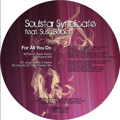 SoulStar Syndicate For All You Do