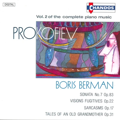 Boris Berman PROKOFIEV: Piano Music (Complete), Vol. 2