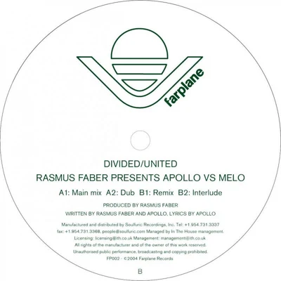 Melo/Apollo/Rasmus Faber DividedUnited