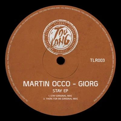 GIORG/Martin OCCO Stay EP