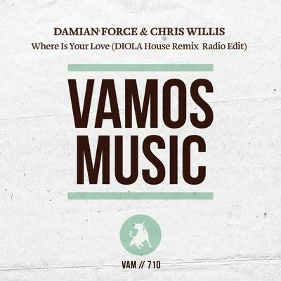 Damian Force/Chris Willis Where Is Your Love (Diola House Remix Radio Edit)