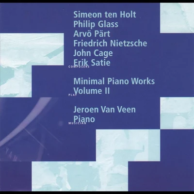 Jeroen van Veen Minimal Piano Works, Volume II