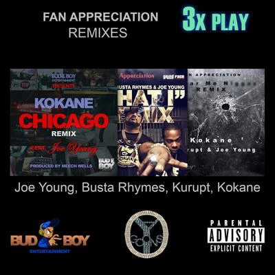 Kokane Fan Appreciation Remixes 3x Play