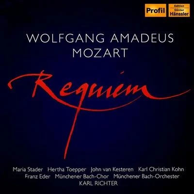 Karl Richter MOZART, W.A.: Requiem, K. 626 (Stader, Topper, Van Kesteren, Kohn, Munich Bach Choir and Orchestra, K. Richter) (1961)