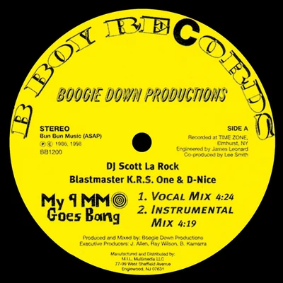 Boogie Down Productions My 9mm Goes BangCriminal Minded