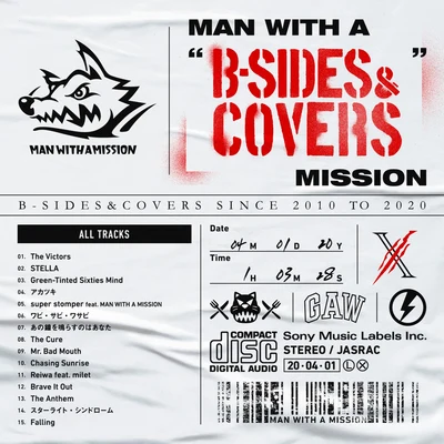 MAN WITH A MISSION MAN WITH A B-SIDES & COVERS MISSION