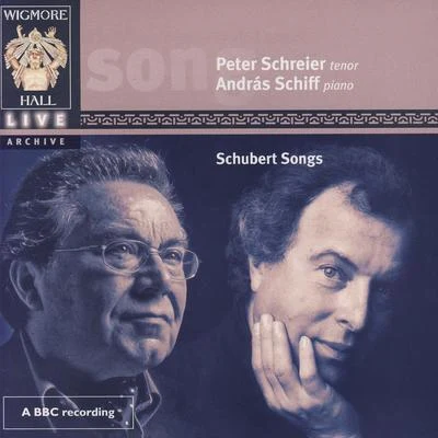 Peter Schreier Wigmore Hall Live - Schubert Songs