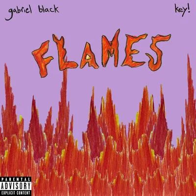 Gabriel Black flames