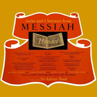 London Philharmonic Orchestra/London Philharmonic Choir/Sir Adrian Boult Arias And Choruses From Messiah