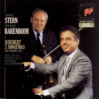 Franz Schubert/Daniel Barenboim/Isaac Stern Schubert 3 Sonatinas Op. Posth. 137, Sonatafor Piano & Violin Op. 162, Fantaisie Op. Posth 159, Rondo Op. 70