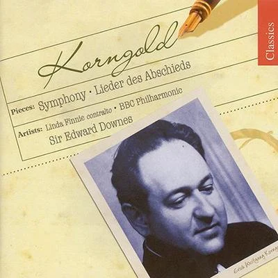 BBC Philharmonic Orchestra KORNGOLD: Lieder des AbschiedsSymphony in F-Sharp Major