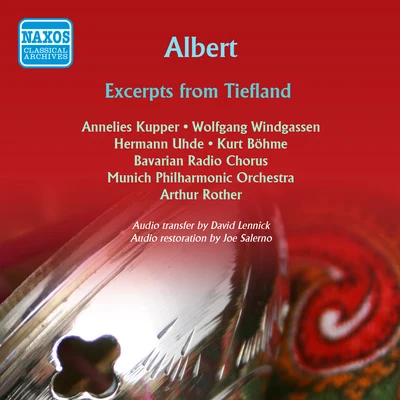 Arthur Rother Albert, EU gen的: tie風鈴and [opera] (highlights) (K upper, wind gas森, u獲得, BO好麼, Bavarian radio chorus, Munich philharmonic, Roth而) (1953)