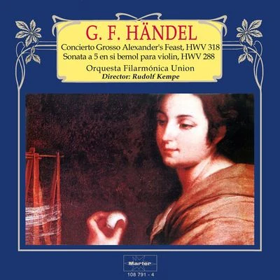 Rudolf Kempe Handel: Concerto Grosso Alexander's Feast - Sonata a 5 pará violin