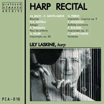 Lily Laskine Harp Recital