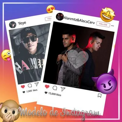 Yeye/Alan m貼子 & Alec SC二v Modelo de Instagram (feat. Yeye)