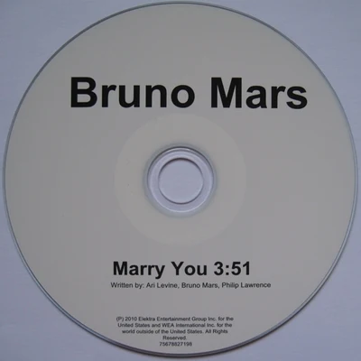 Bruno Mars Marry You