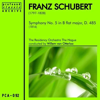 Willem van Otterloo Schubert: Symphony No. 5 in B-Flat Major, D. 485