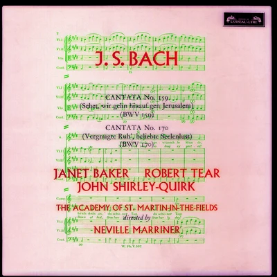 Dame Janet Baker Vergnügte Ruh, beliebte Seelenlust Cantata, BWV 170